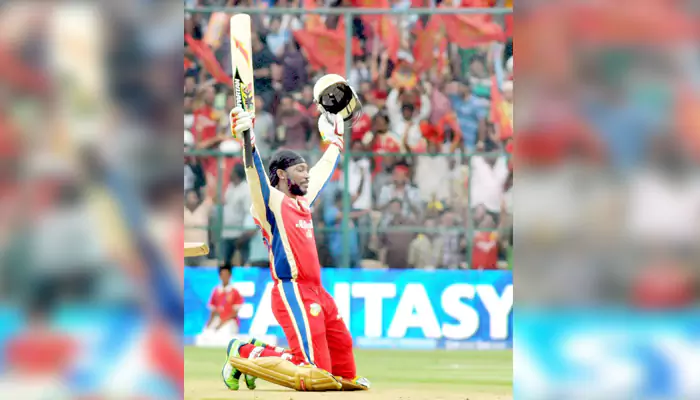 On This Day (May 17): Chris Gayle's Explosive 128* Rampage Devastates Delhi Daredevils in IPL Classic!