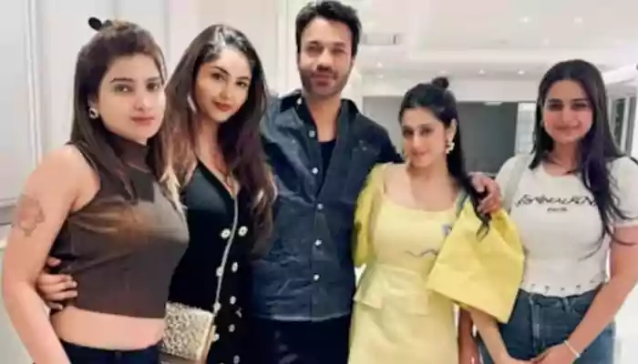 Vicky Jain reunites with Ayesha Khan, Isha Malviya, Sana Raees Khan as he holds house party after Bigg Boss 17 eviction